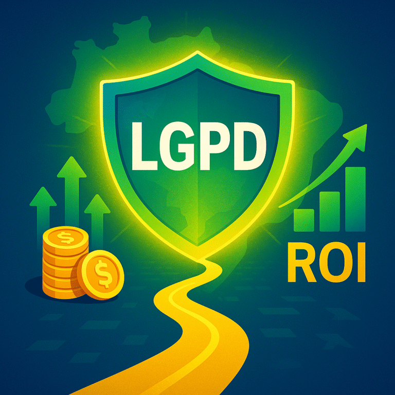 Escudo LGPD protegendo PME de multa de 50 milhoes - Custo Consultoria Adequação LGPD